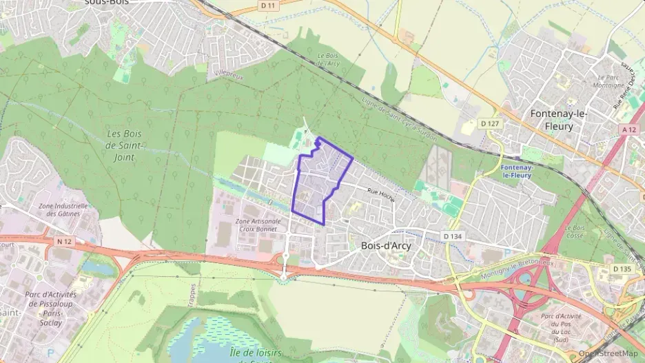 Appartement 69 m² trois pièces à vendre à Bois-d`Arcy Appartement 69 m² trois pièces à vendre à Bois-d`Arcy