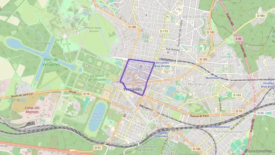 Appartement 56 m² trois pièces à vendre à Versailles Appartement 56 m² trois pièces à vendre à Versailles