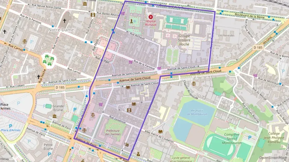 Appartement 112 m² trois pièces à vendre à Versailles Appartement 112 m² trois pièces à vendre à Versailles