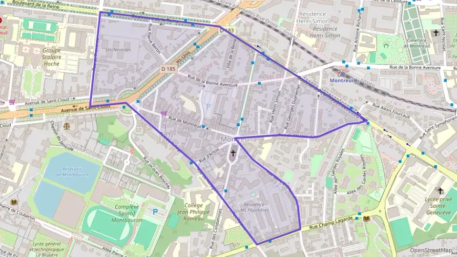 Appartement 110 m² cinq pièces à vendre à Versailles Appartement 110 m² cinq pièces à vendre à Versailles