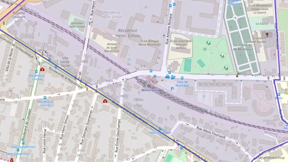 Appartement 45 m² une piece à vendre à Versailles