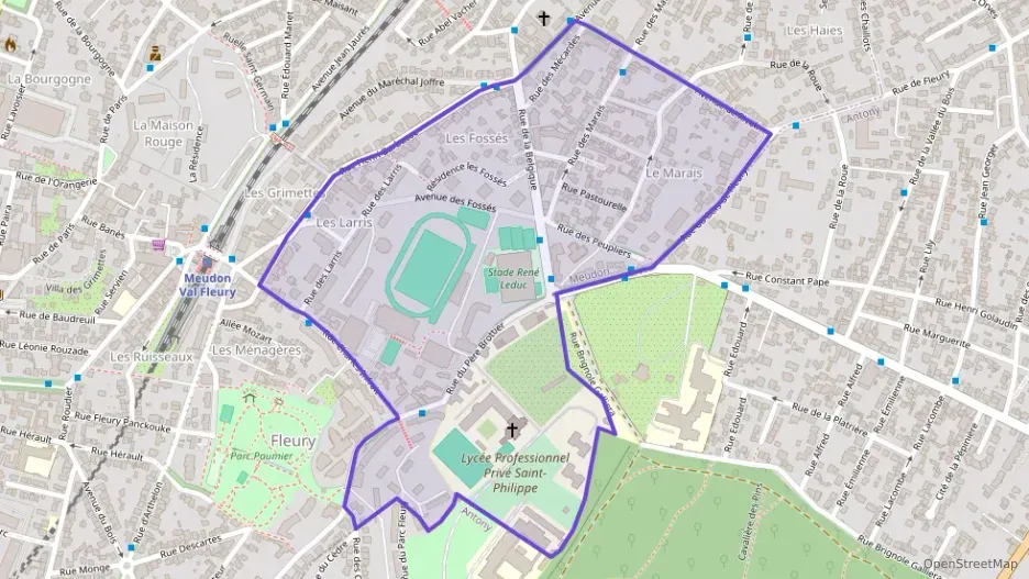 Appartement 52 m² trois pièces à vendre à Meudon