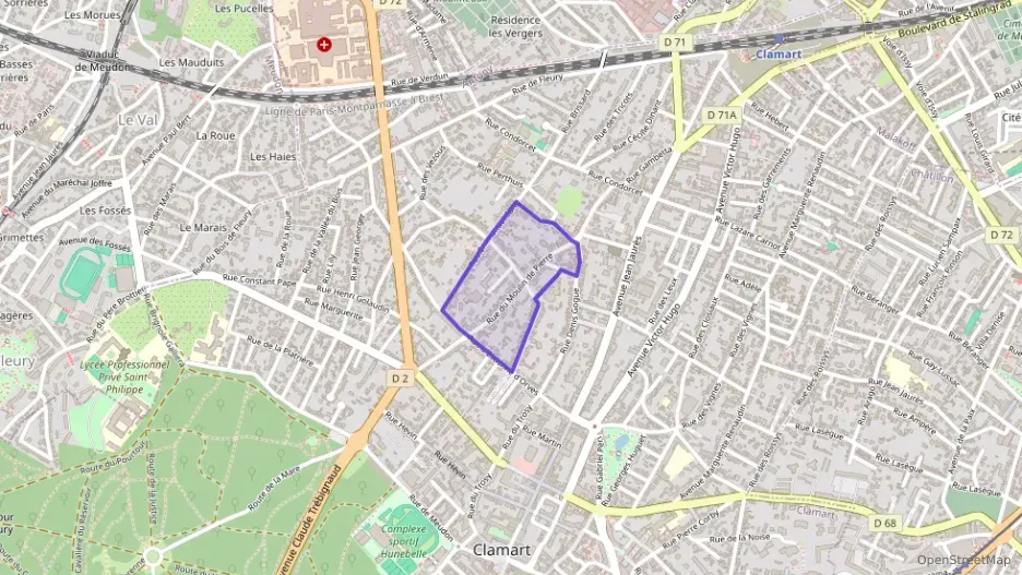 Appartement 46 m² deux pieces à vendre à Clamart