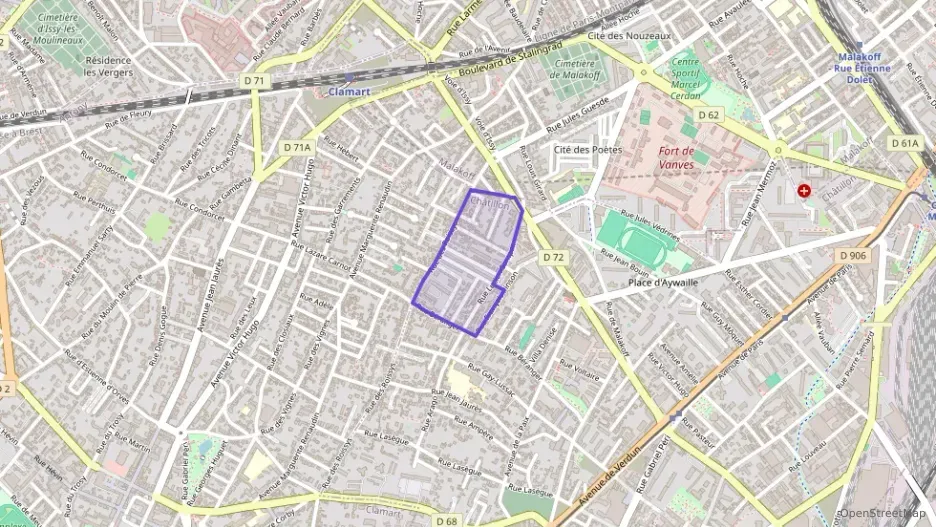 Appartement 76 m² cinq pièces à vendre à Châtillon