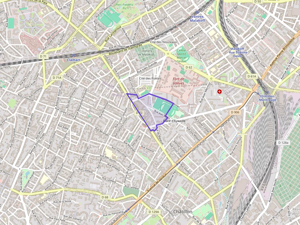 Appartement 95 m² quatre pièces à vendre à Châtillon