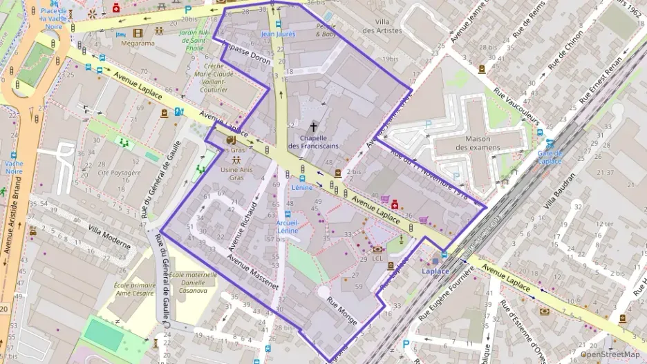 Appartement 51 m² deux pieces à vendre à Arcueil Appartement 51 m² deux pieces à vendre à Arcueil