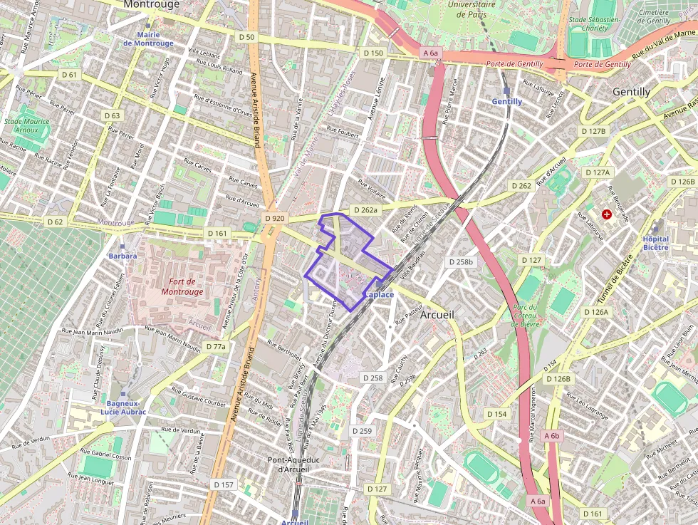 Appartement 51 m² deux pieces à vendre à Arcueil