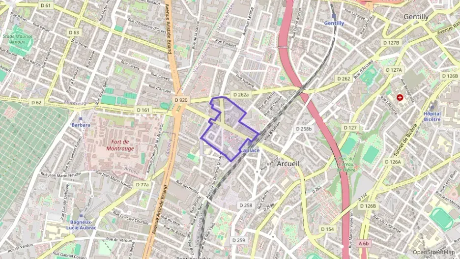 Appartement 51 m² deux pieces à vendre à Arcueil Appartement 51 m² deux pieces à vendre à Arcueil