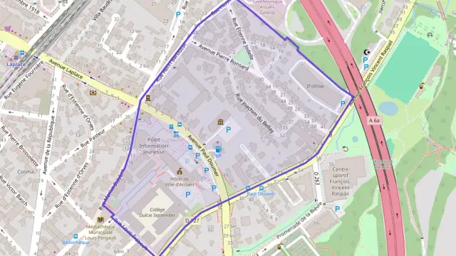 Appartement 52 m² trois pièces à vendre à Arcueil