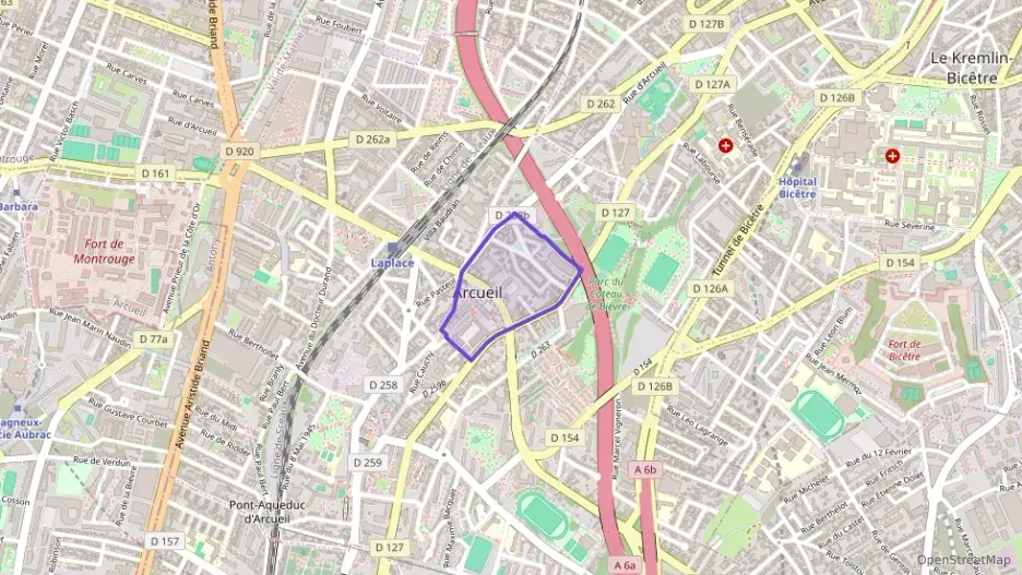 Appartement 52 m² trois pièces à vendre à Arcueil