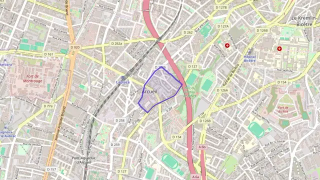 Appartement 52 m² trois pièces à vendre à Arcueil