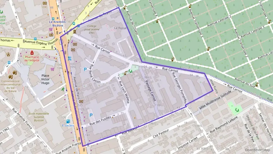 Appartement 49 m² deux pieces à vendre à Le Kremlin-Bicêtre