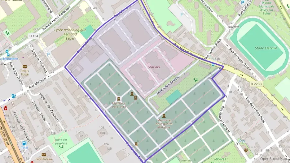 Appartement 23 m² une piece à vendre à Ivry-sur-Seine