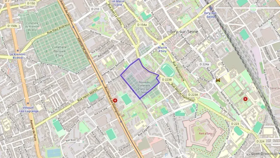 Appartement 23 m² une piece à vendre à Ivry-sur-Seine
