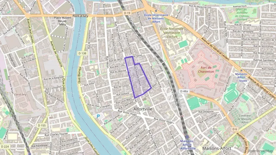 Appartement 69 m² trois pièces à vendre à Alfortville