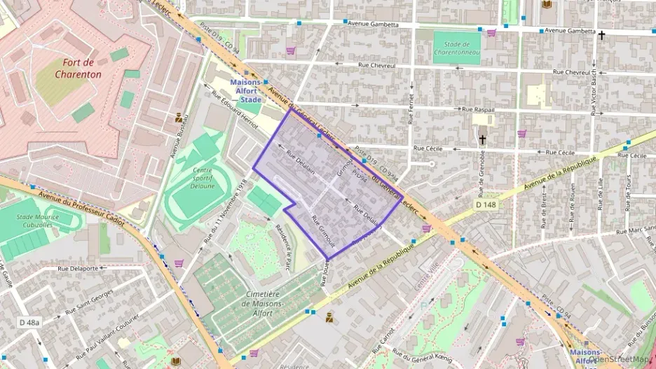 Appartement 110 m² cinq pièces à vendre à Maisons-Alfort