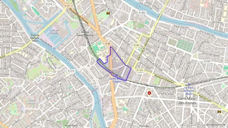 Appartement 63 m² trois pièces à vendre à Saint-Maur-des-Fossés