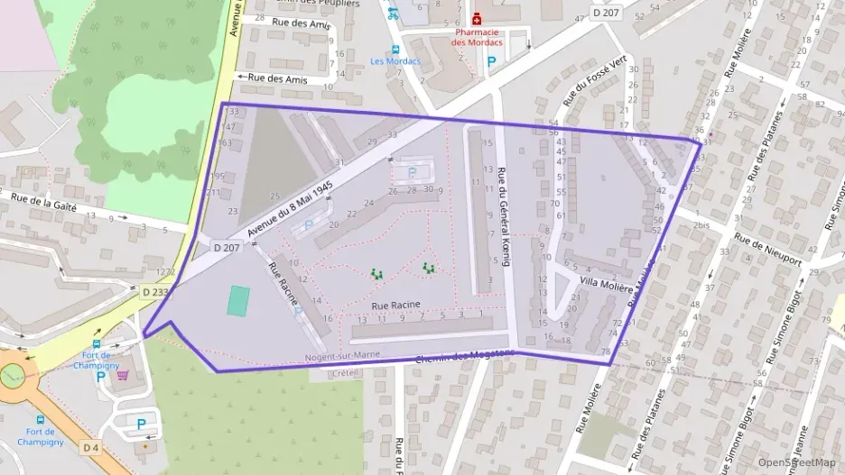 Appartement 72 m² quatre pièces à vendre à Champigny-sur-Marne