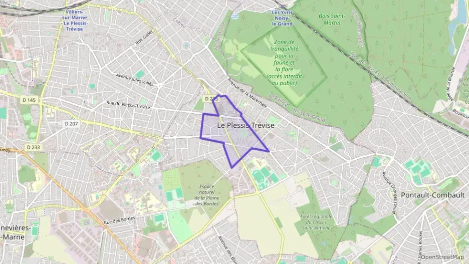 Appartement 83 m² trois pièces à vendre à Le Plessis-Trévise