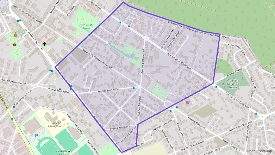 Appartement 36 m² une piece à vendre à Le Plessis-Trévise