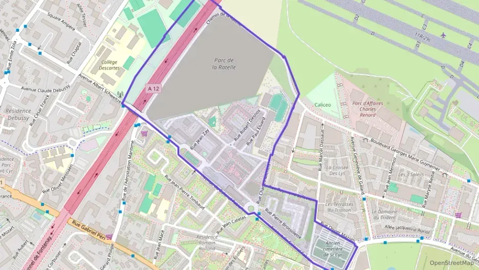 Appartement 50 m² deux pieces à vendre à Saint-Cyr-l`École