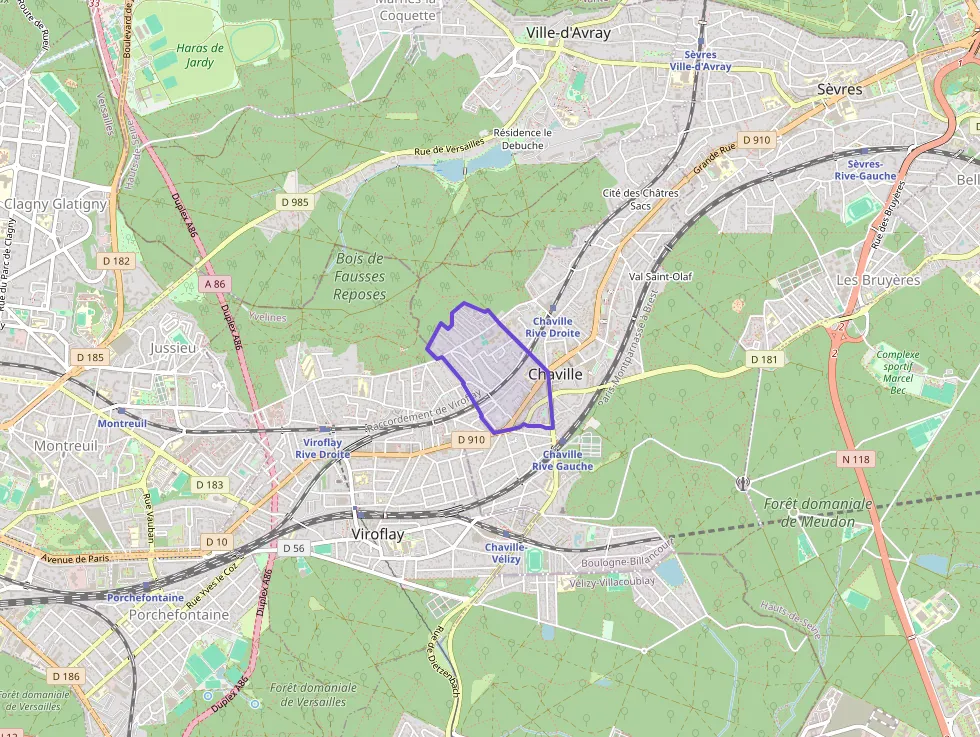 Appartement 58 m² deux pieces à vendre à Chaville