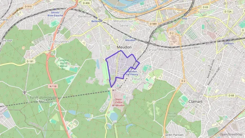 Appartement 69 m² trois pièces à vendre à Meudon Appartement 69 m² trois pièces à vendre à Meudon