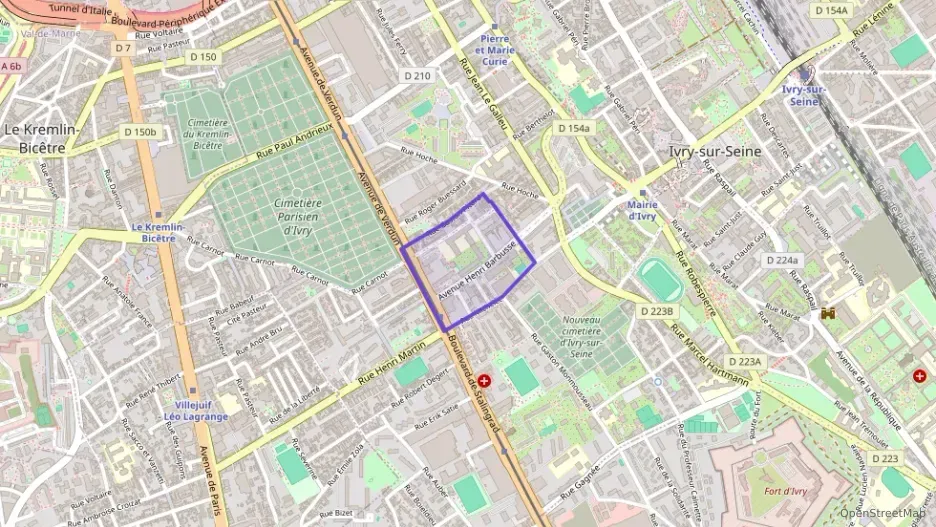 Appartement 80 m² quatre pièces à vendre à Ivry-sur-Seine
