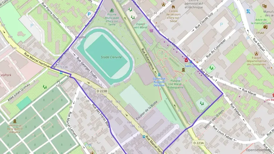 Appartement 40 m² deux pieces à vendre à Ivry-sur-Seine