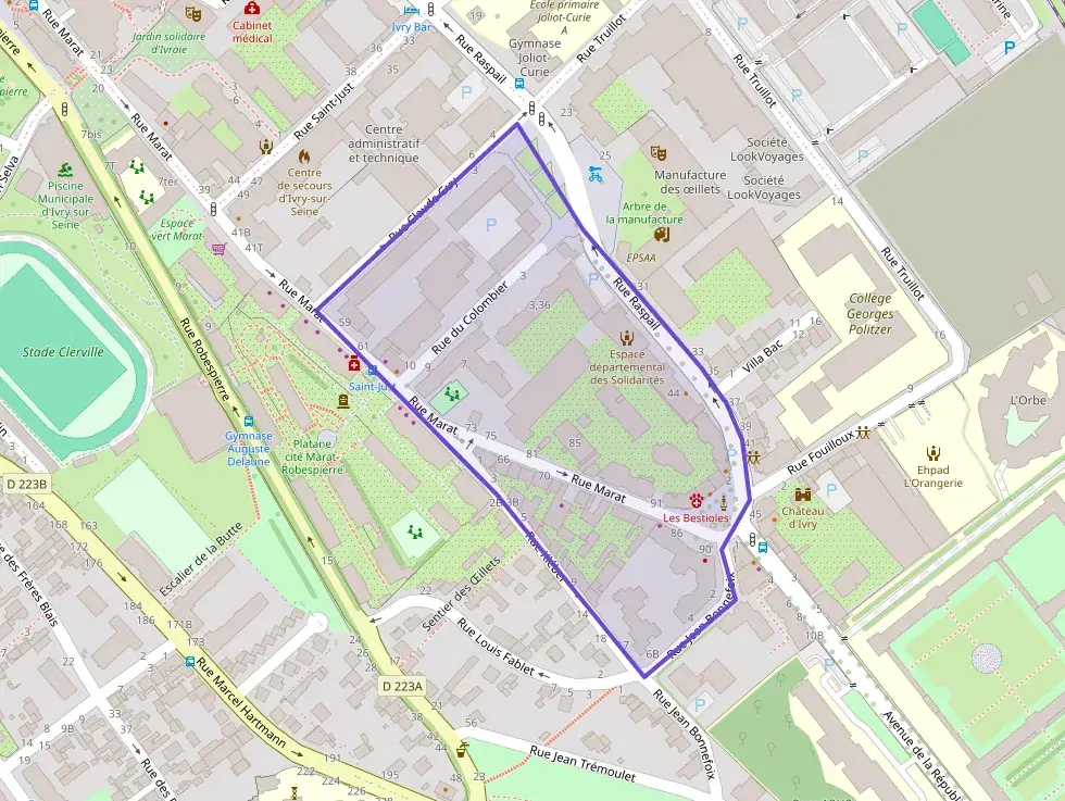 Appartement 40 m² deux pieces à vendre à Ivry-sur-Seine