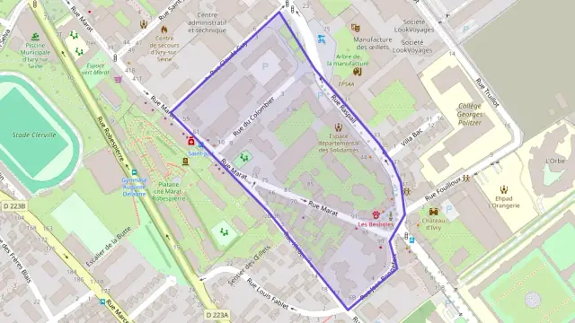 Appartement 40 m² deux pieces à vendre à Ivry-sur-Seine