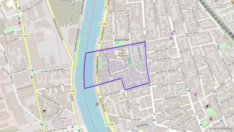 Appartement 44 m² deux pieces à vendre à Alfortville