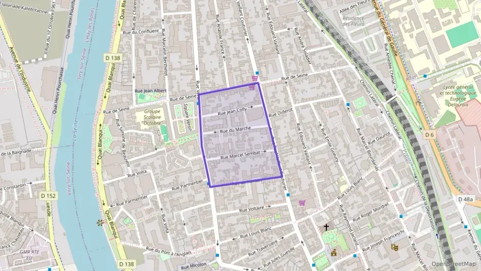 Appartement 54 m² deux pieces à vendre à Alfortville