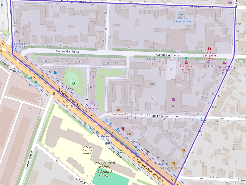 Appartement 66 m² trois pièces à vendre à Maisons-Alfort