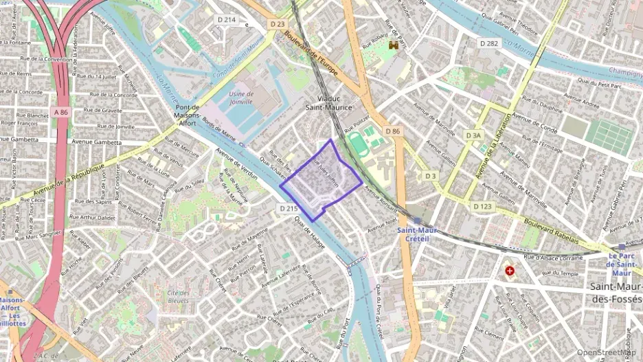 Appartement 50 m² deux pieces à vendre à Saint-Maur-des-Fossés