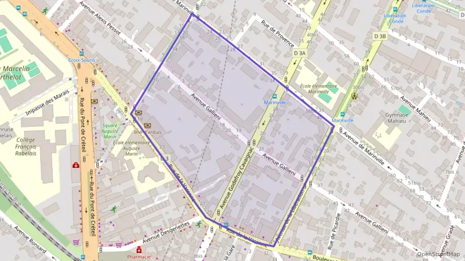 Appartement 47 m² deux pieces à vendre à Saint-Maur-des-Fossés