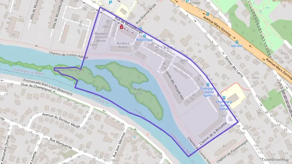 Appartement 57 m² trois pièces à vendre à Champigny-sur-Marne Appartement 57 m² trois pièces à vendre à Champigny-sur-Marne