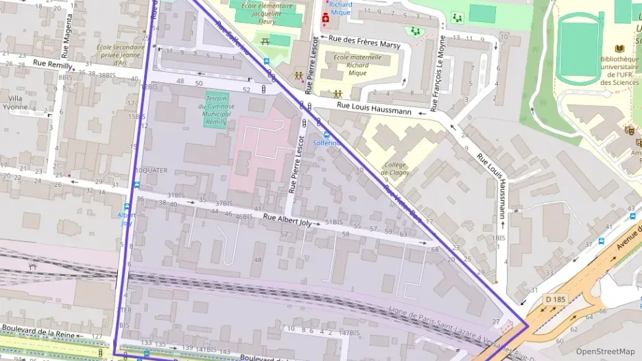 Appartement 54 m² deux pieces à vendre à Versailles