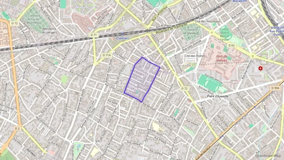 Appartement 88 m² quatre pièces à vendre à Clamart Appartement 88 m² quatre pièces à vendre à Clamart