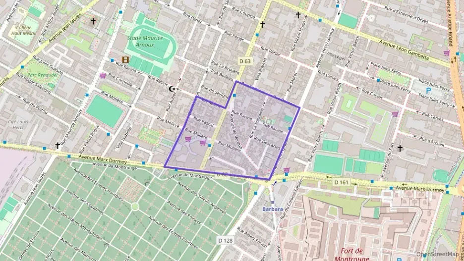 Appartement 120 m² quatre pièces à vendre à Montrouge