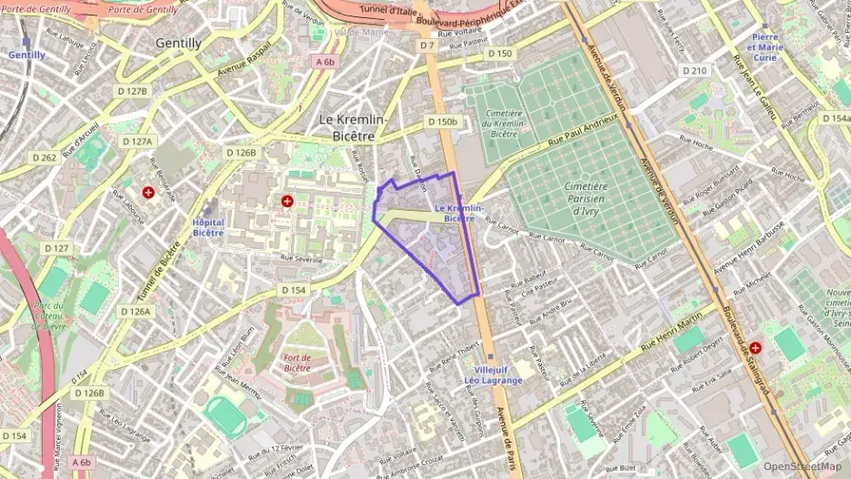 Appartement 99 m² quatre pièces à vendre à Le Kremlin-Bicêtre Appartement 99 m² quatre pièces à vendre à Le Kremlin-Bicêtre