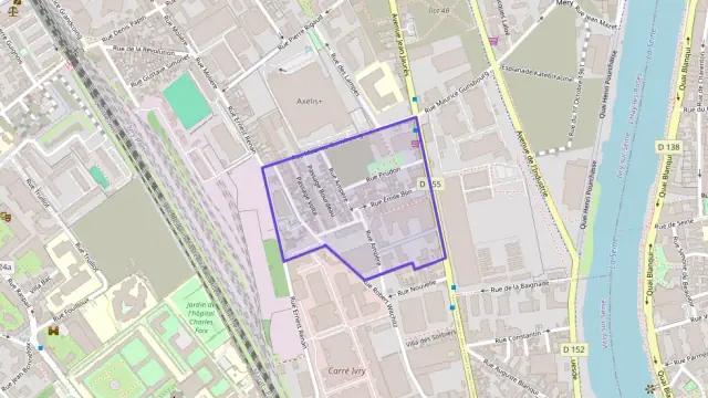 Appartement 130 m² quatre pièces à vendre à Ivry-sur-Seine