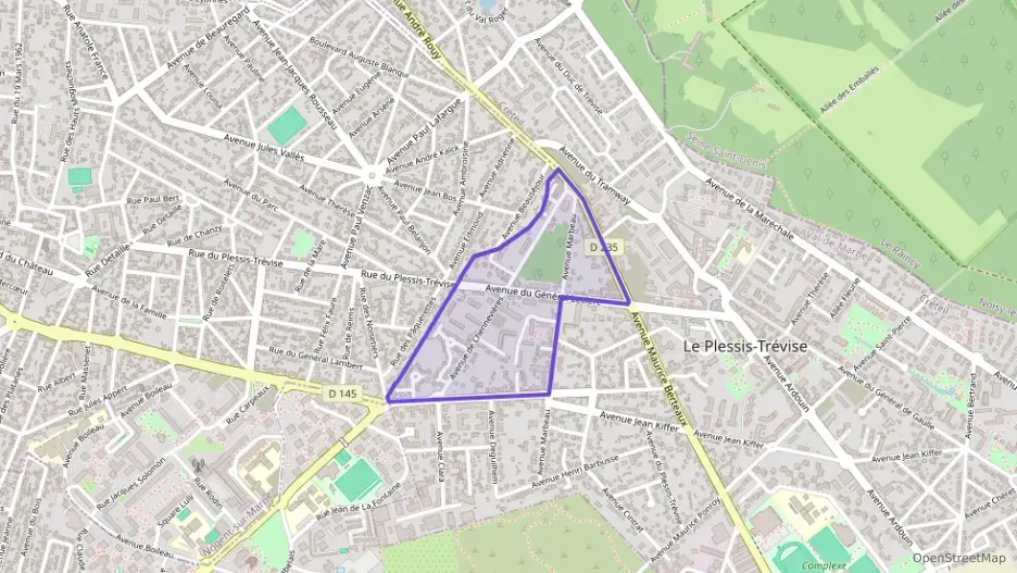 Appartement 66 m² trois pièces à vendre à Le Plessis-Trévise