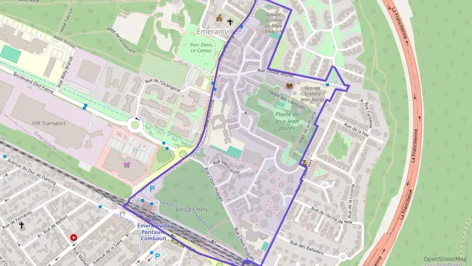 Appartement 71 m² trois pièces à vendre à Émerainville