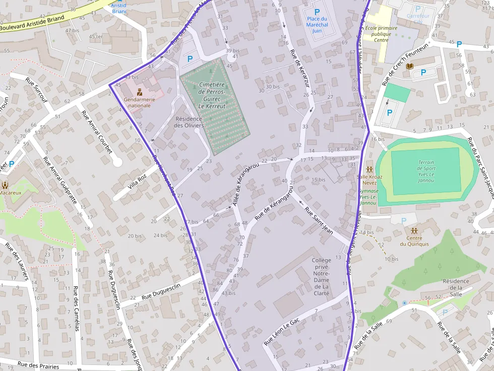 Appartement 25 m² deux pieces à vendre à Perros-Guirec