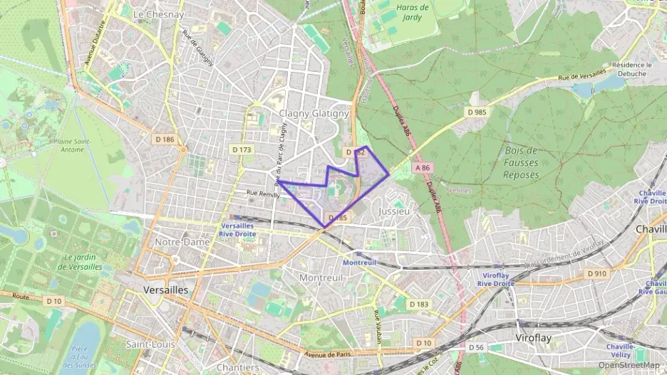 Appartement 31 m² une piece à vendre à Versailles