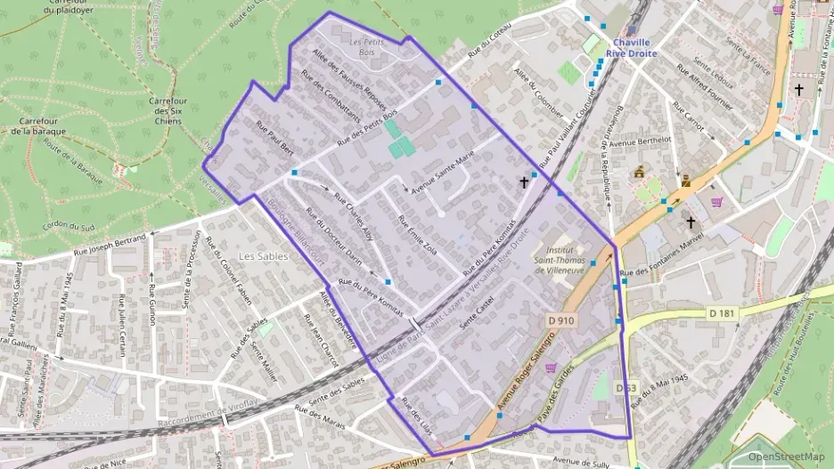 Appartement 66 m² trois pièces à vendre à Chaville