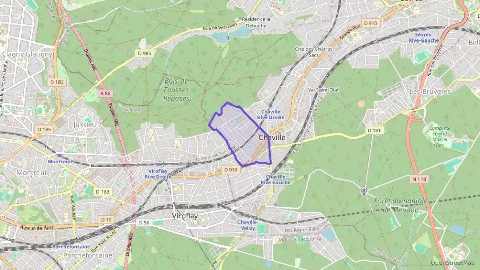 Appartement 66 m² trois pièces à vendre à Chaville