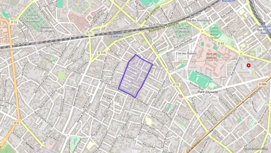 Appartement 49 m² trois pièces à vendre à Clamart Appartement 49 m² trois pièces à vendre à Clamart