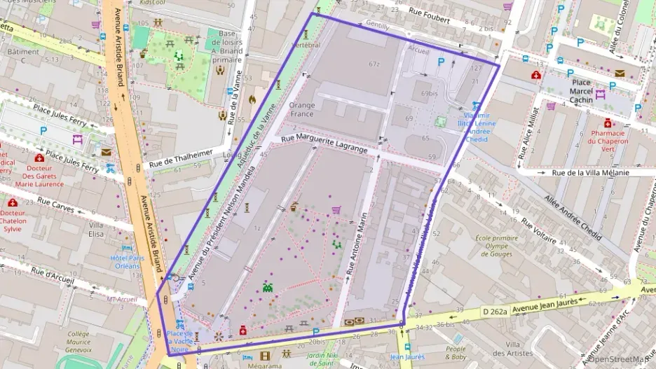 Appartement 41 m² deux pieces à vendre à Arcueil